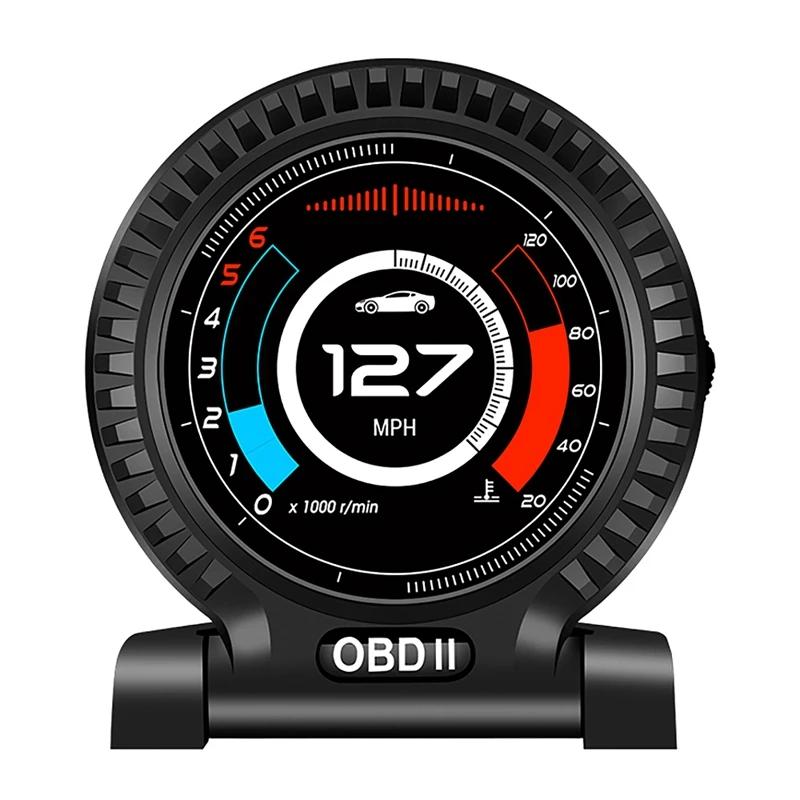 ڵ  ÷ OBD2 HUD Ƽ 跮  LCD HUD ÷ OBD2 ý,  Һ GPS ˶ ӵ